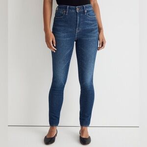 Madwell Curvy High-Rise Skinny Jeans Dark Wash Size 29